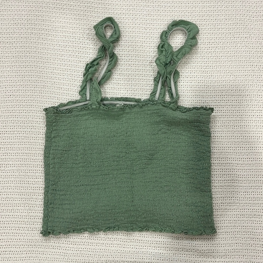 Green Aerie Tube Top
